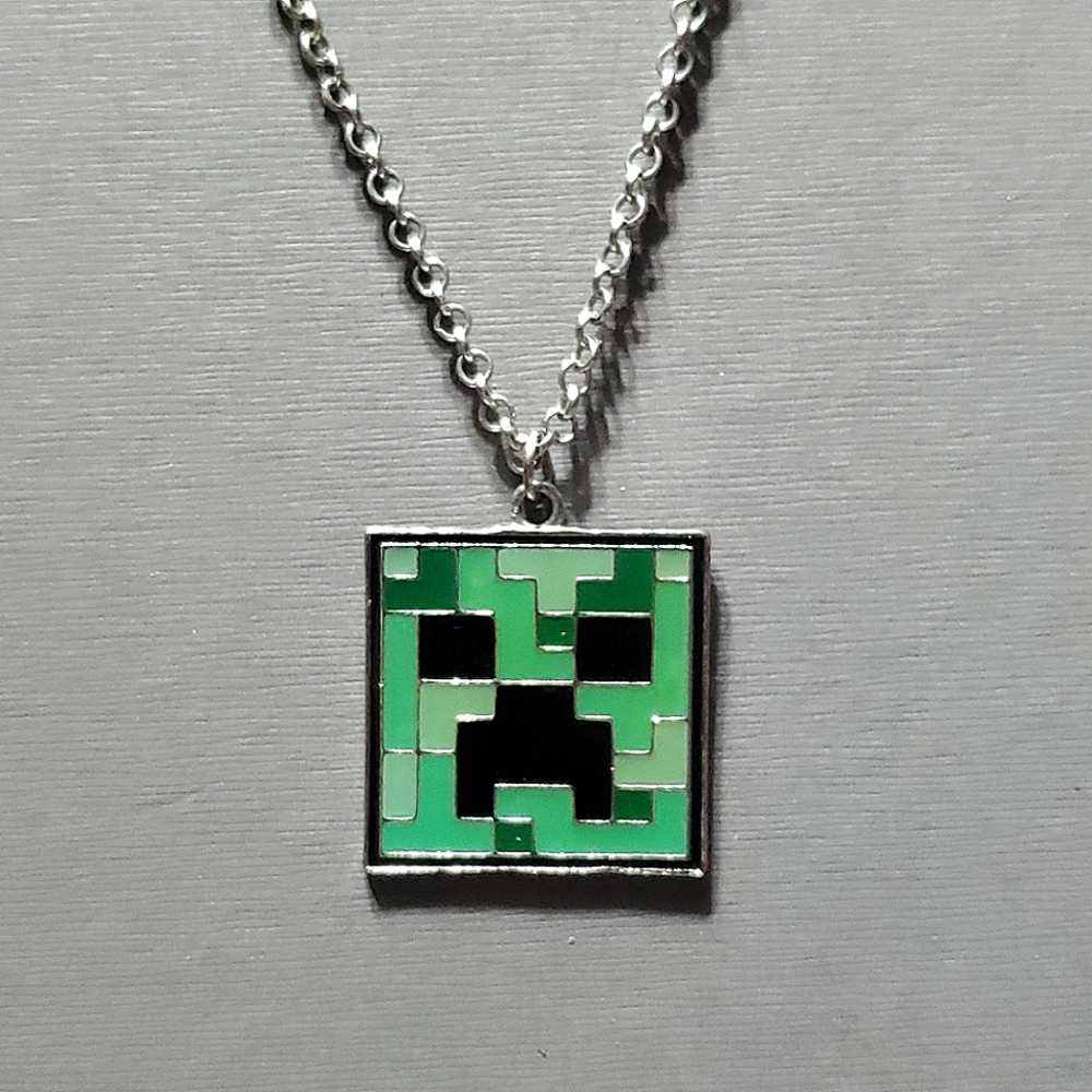 Minecraft Creeper Necklace